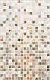 Плитка облицовочная Мозаика Нео Коричневая,средняя, 250х400мм (1уп=15шт=1,5кв.м)