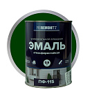 Эмаль ПФ-115 Proremontt зеленая 0,9кг