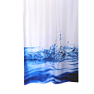 Штора для ванной 180х180см, капля