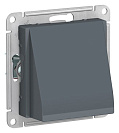 Вывод кабеля встраиваемый Atlas Design (Systeme Electric/Schneider Electric), грифель (ATN000799)