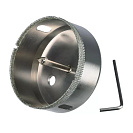 Коронка по стеклу и керамике (Vertextools) с центрирующим сверлом 30мм (336-30-55)