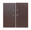 Дверь входная Йошкар (7см) 2050х960мм, ЛЕВАЯ, металл/металл, Антик медь