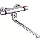 Смеситель для ванны MELODIA Rock, термостатический, с длинным изливом (MDV32004)