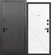 Дверь входная Гарда 7см (Ferroni) металл/МДФ, Серебро/Белый эмалит 2050х860мм, ПРАВАЯ