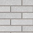 Кирпич бетонный облицовочный полнотелый М250 (Брикстоун) 250х120х65мм, серый (белый цемент) /320