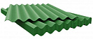 Шифер 8-ми волновой (Семей) зеленый 1,75х1,13х0,0058м