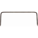 Скоба строительная стальная 8х250мм, 5шт