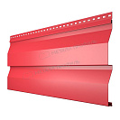 Сайдинг металлический 0,26м 0,4мм коричнево-красный RAL3011