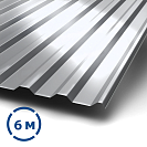 Профнастил МП20 6х1,15м 0,45мм оцинкованный