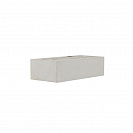 Кирпич бетонный облицовочный М150 (Брикстоун) 250х120х65мм, серый (белый цемент) /320