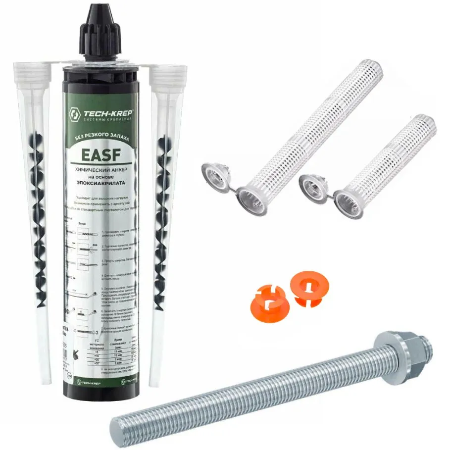 Химические анкеры и комплектующие