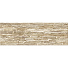 Плитка облицовочная Rocko (Alma Ceramica) 200х600х7,5мм, рельеф коричневый (1уп=16шт-1,92кв.м)