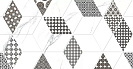 Плитка декор Дамон (Primavera) 300х600х8,5мм, ромбы (1уп=8шт=1,44 м2)