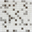 Мозаика стеклянная Dorex светло-серый, 327х327х4мм