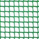 Сетка пластиковая садовая Премиум, ячейка 17х17мм, высота 1м, длина 10м зелёная