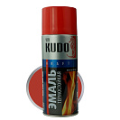 Эмаль термостойкая аэрозольная KUDO KU-5005 красная 520мл
