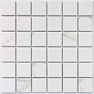 Мозаика керамическая Calacatta-48 белый/серый, 306х306х6мм