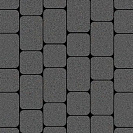 Плитка тротуарная (Выбор) Классико Б.1.КО.6 Серый гладкий / 14,56м2