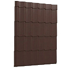 Профиль декоративный Монтерра Х 1,19м 0,4мм шоколад RAL8017